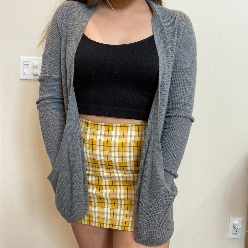 American Eagle Grey Cardigan